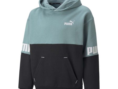 Puma Power Hoodie Blue on Sale