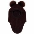 Huttelihut Uld Big Bear Elefanthue Brown Brown For Sale