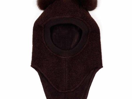 Huttelihut Uld Big Bear Elefanthue Brown Brown For Sale