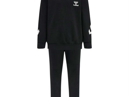 Hummel Black Venti Tracksuit Discount