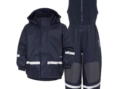 Didriksons Boardman Kids Navy Regnsæt Online now