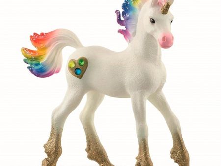 Schleich Bayala Rainbow Love Unicorn Føl Hot on Sale