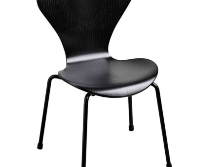 Fritz Hansen Børne Syveren Black Discount