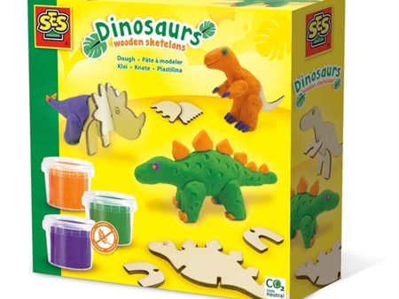 SES Creative - Modellervoks Dinosaurer Hot on Sale