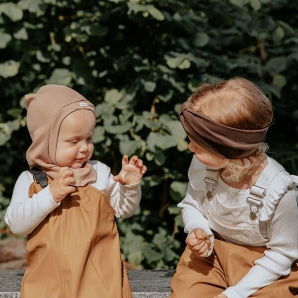 Racing Kids pannebånd Bow Chocolate Brown Online now