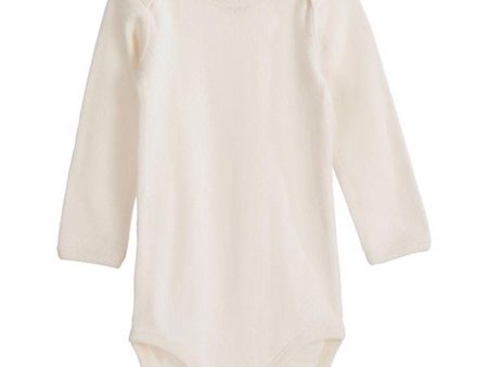 Serendipity Offwhite Pointelle Baby Body Online now