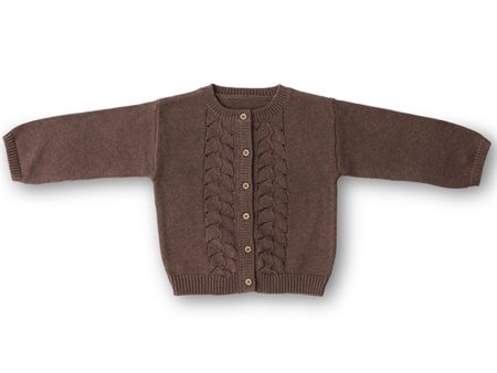 That s Mine Cocoa Frances Cardigan Discount