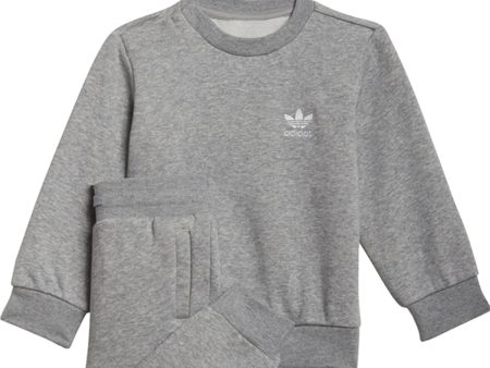 adidas Crew Set Medium Grey Heather Hot on Sale