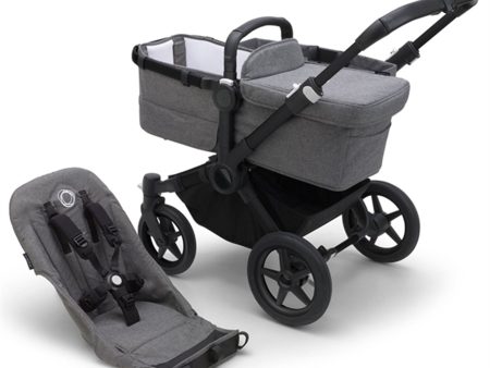 Bugaboo Donkey 5 Base Black Grey Melange Online Hot Sale