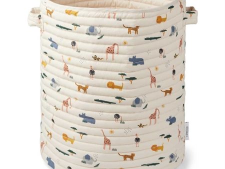 Liewood Lia Quilted Kurv Safari Sandy Mix Supply