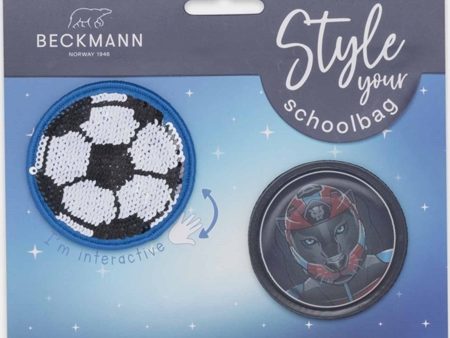 Beckmann Buttons Sequined Smiley Supply