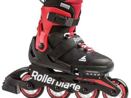 Rollerblade Rulleskøjter Black Red Discount