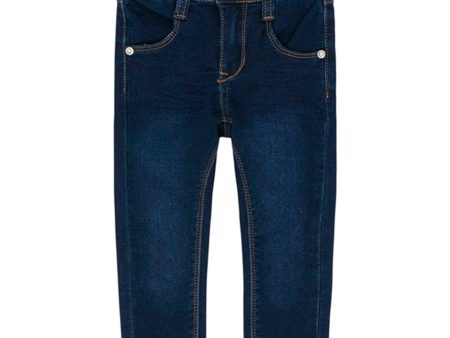 Hust & Claire Mini Dark Denim Josie Bukser Hot on Sale