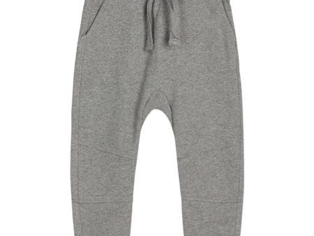 Hust & Claire Mini Light Grey Melange Georg Joggingbukser on Sale