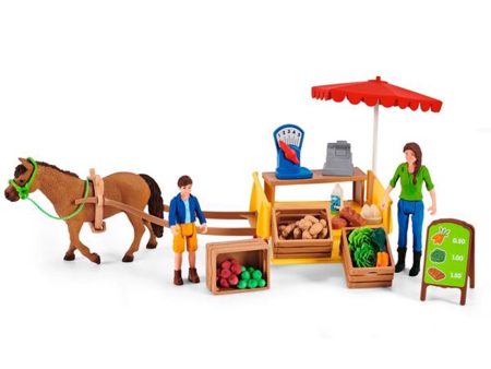 Schleich Farm World Sunny Day Mobile Farm Stand Fashion