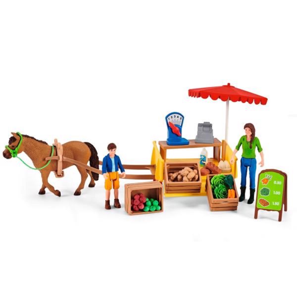 Schleich Farm World Sunny Day Mobile Farm Stand Fashion