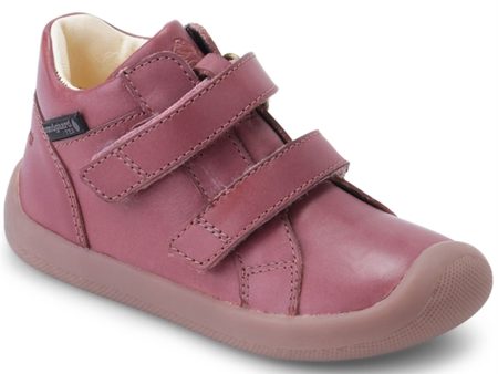 Bundgaard The Walk Velcro Tex Sko Dark Rose For Sale