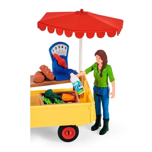 Schleich Farm World Sunny Day Mobile Farm Stand Fashion