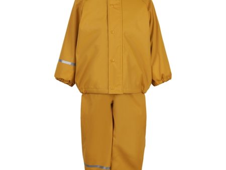 CeLaVi Regnsett Solid Fleece Mineral Yellow Sale