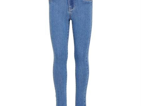 Kids ONLY Medium Blue Denim Life Regular Skinny Noos Jeans For Sale