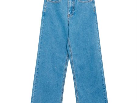 GRUNT Authentic Blue Wide Leg Jeans Online Sale