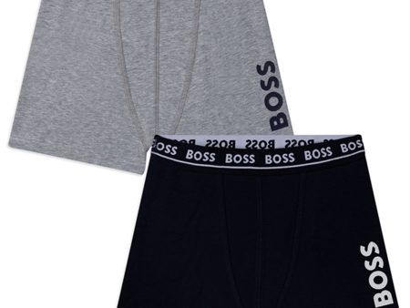 Hugo Boss Boxershorts 2-pak Navy Fashion