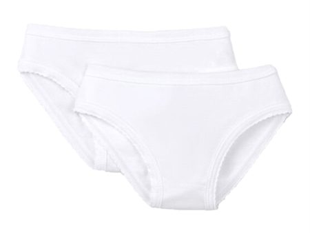 Petit Bateau Trusser 2-pak White Sale