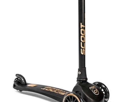 Scoot and Ride Highway Kick 3 LED Black Gold Online Hot Sale